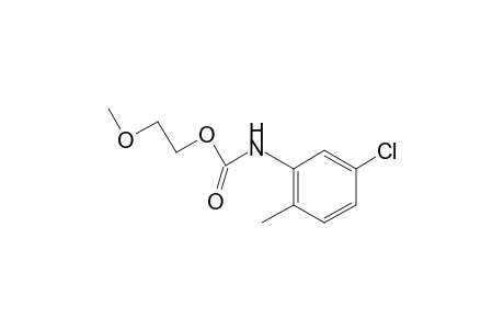 5-chloro-2-methylcarbanilic acid, 2-methoxyethyl ester