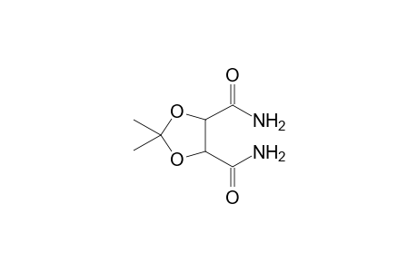 2,2-Dimethyl-1,3-dioxolane-4,5-dicarboxamide