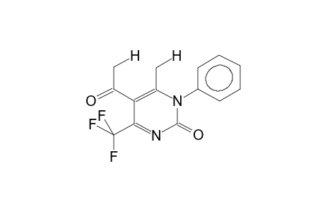 5-ACETYL-6-METHYL-4-TRIFLUOROMETHYL-1-PHENYL-1H-PYRIMIDIN-2-ONE