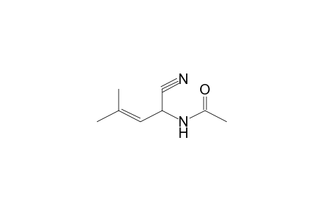 N-(1-Cyano-3-methyl-but-2-enyl)-acetamide