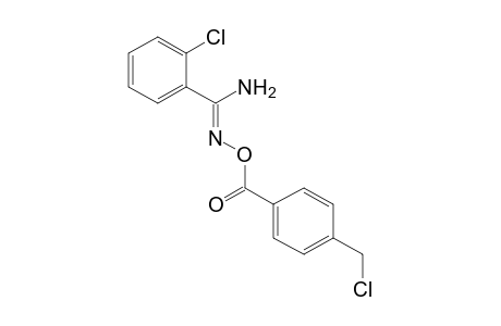o-chloro-O-(alpha-chloro-p-toluoyl)benzamidoxime