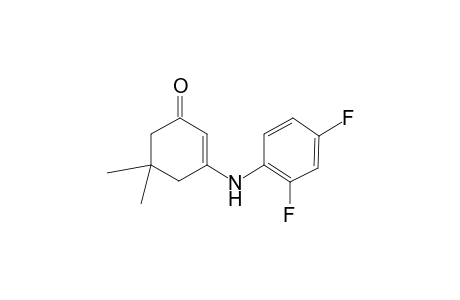 3-(2,4-Difluoro-phenylamino)-5,5-dimethyl-cyclohex-2-enone