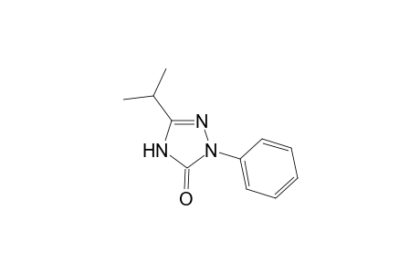 2-Phenyl-5-propan-2-yl-1H-1,2,4-triazol-3-one