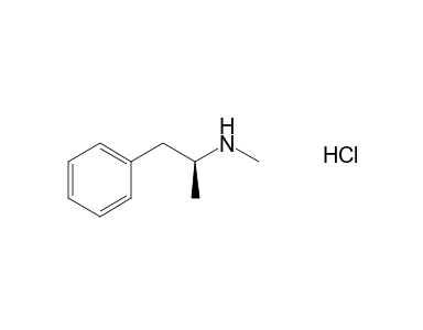 d methamphetamine structure