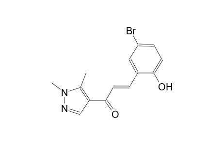 (2E)-3-(5-bromo-2-hydroxyphenyl)-1-(1,5-dimethyl-1H-pyrazol-4-yl)-2-propen-1-one