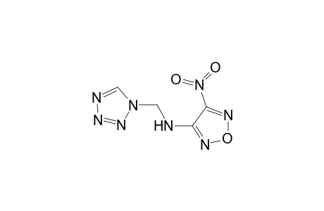 1,2,5-oxadiazol-3-amine, 4-nitro-N-(1H-tetrazol-1-ylmethyl)-