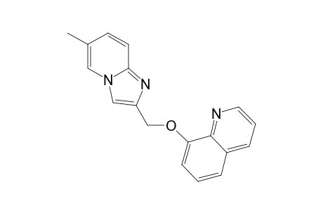 Quinoline, 8-[(6-methylimidazo[1,2-a]pyridin-2-yl)methoxy]-