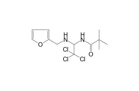 Propanamide, 2,2-dimethyl-N-[2,2,2-trichloro-1-[(2-furanylmethyl)amino]ethyl]-