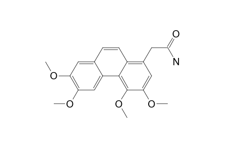 1-Phenanthreneacetamide, 3,4,6,7-tetramethoxy-