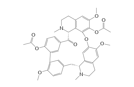 2H,16H-1,24-Etheno-6,10:11,15-dimethenopyrido[2',3':17,18]oxacycloei cosino[2,3,4-ij]isoquinoline, rodiasine deriv.