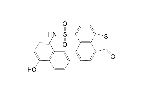 2H-naphtho[1,8-bc]thiophene-6-sulfonamide, N-(4-hydroxy-1-naphthalenyl)-2-oxo-