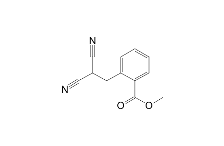 Benzoic acid, 2-(2,2-dicyanoethyl)-, methyl ester