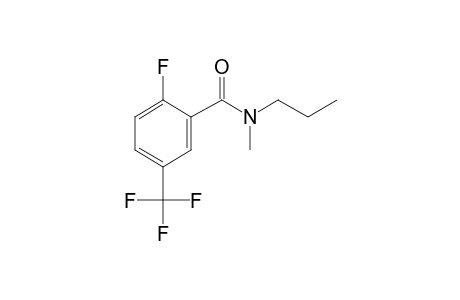 Benzamide, 2-fluoro-5-trifluoromethyl-N-methyl-N-propyl-