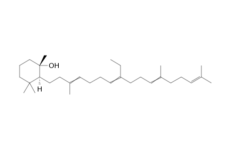 (1S,2S)-2-(8-ethyl-3,12,16-trimethyl-heptadeca-3,7,11,15-tetraenyl)-1,3,3-trimethyl-cyclohexanol