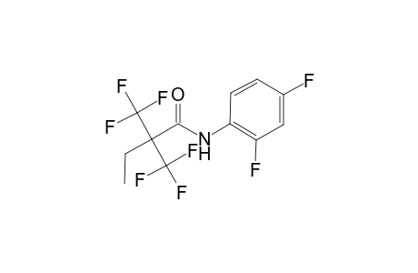 Butanamide, 2,2-di(trifluoromethyl)-N-(2,4-difluorophenyl)-