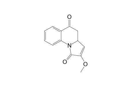1,5-Dioxo-2-methoxy-3a,4,5,10-tetrahydro-quinoli[1,2-a]pyrrole