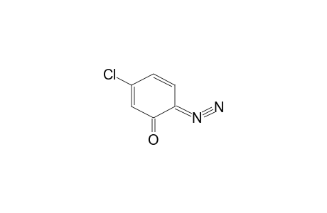 5-Chloranyl-2-diazonio-phenolate