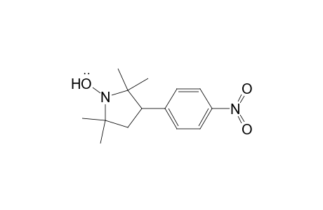 1-Pyrrolidinyloxy, 2,2,5,5-tetramethyl-3-(4-nitrophenyl)-