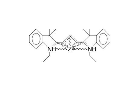 3,3'-Diethyl-1,1,1',1'-tetramethyl-carbo-cyanine cation