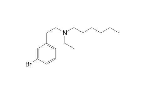 N-Ethyl-N-hexyl-3-bromophenethylamine