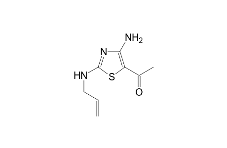 1-Ethanone, 1-[4-amino-2-(2-propenylamino)-5-thiazolyl]-