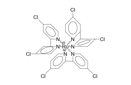 Tris(4,4'-dichloro-2,2'-bipyridyl)-ruthenium(ii) dication