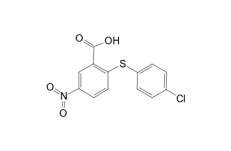 2-(4-Chloro-phenylsulfanyl)-5-nitro-benzoic acid