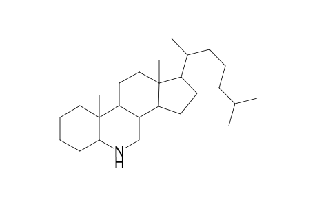 6-Azacholestane