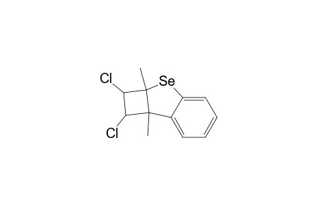 Benzo[b]cyclobuta[d]selenophene, 1,2-dichloro-1,2,2a,7b-tetrahydro-2a,7b-dimethyl-