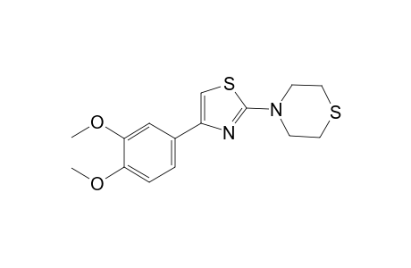 4-[4-(3,4-Dimethoxy-phenyl)-thiazol-2-yl]-thiomorpholine