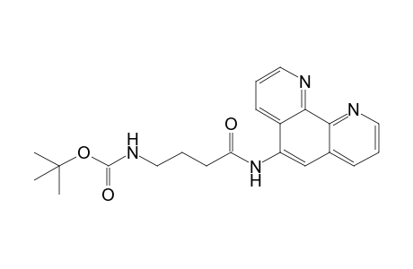 tert-Butyl 4-Oxo-4-(1,10-phenanthrolin-5-ylamino)butylcarbamate