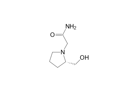 (2'S)-2[2'-Hydroxymethyl-1'-pyrrolidinyl]acetamide