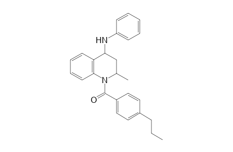 (2-Methyl-4-phenylamino-3,4-dihydro-2H-quinolin-1-yl)-(4-propyl-phenyl)-methanone