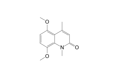 5,8-Dimethoxy-1,4-dimethylquinolin-2(1H)-one
