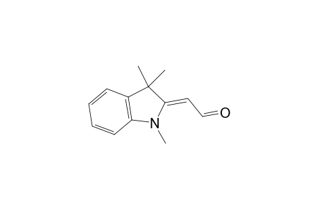 Acetaldehyde, (1,3-dihydro-1,3,3-trimethyl-2H-indol-2-ylidene)-