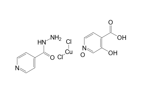 3-hydroxypyridine-4-carboxylic acid dichlorocopper pyridine-4-carbohydrazide hydrate