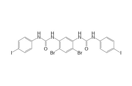 1,1'-(4,6-dibromo-m-phenylene)bis[3-(p-iodophenyl)urea]