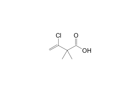 2,2-Dimethyl-3-chloro-3-butenoic acid