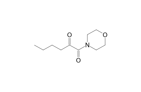 1-Morpholinohexane-1,2-dione