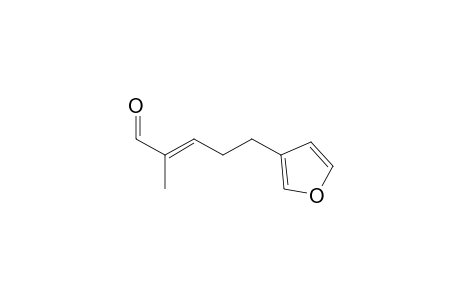 E-2-Methyl-5-(fur-3-yl)-pent-2-enal