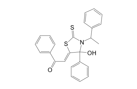 2-[4-Hydroxy-4-phenyl-3-(1-phenylethyl)-2-thioxo-1,3-thiazolan-5-yliden]-1-phenyl-1-ethanone