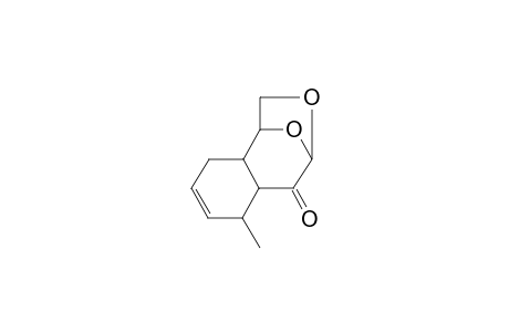 Tricyclo[7.2.1.0(2,7)]dodec-4-en-8-one, 6-methyl-10,12-dioxa-