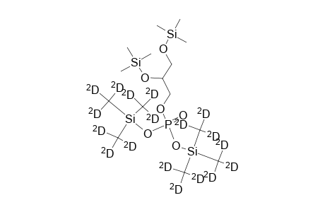 L-.alpha.-glycerophosphate bis(trimethylsilyl-D9) ester bis(trimethylsilyl) ether