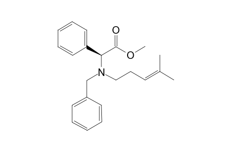 (S)-Nbenzyl-N-(4-methylpent-3-enyl)phenylglycine methyl ester