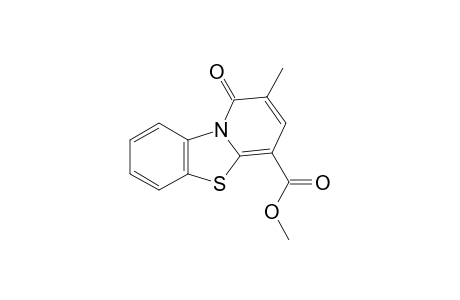 2-Methyl-1-oxo-1H-pyrido[2,1-b]benzothiazol-4-methylcarboxylate