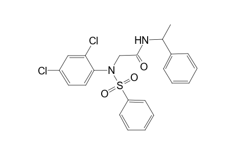 2-(N-besyl-2,4-dichloro-anilino)-N-(1-phenylethyl)acetamide