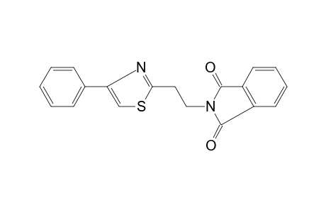 1H-isoindole-1,3(2H)-dione, 2-[2-(4-phenyl-2-thiazolyl)ethyl]-