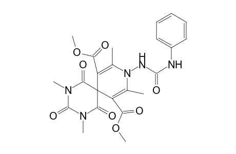 Dimethyl 9-[(anilinocarbonyl)amino]-2,4,8,10-tetramethyl-1,3,5-trioxo-2,4,9-triazaspiro[5.5]undeca-7,10-diene-7,11-dicarboxylate