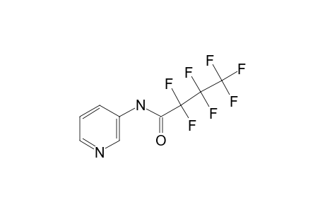 3-Aminopyridine, N-heptafluorobutyryl-