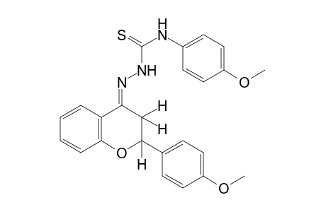 4'-methoxyflavanone, 4-(p-methoxyphenyl)-3-thiosemicarbazone